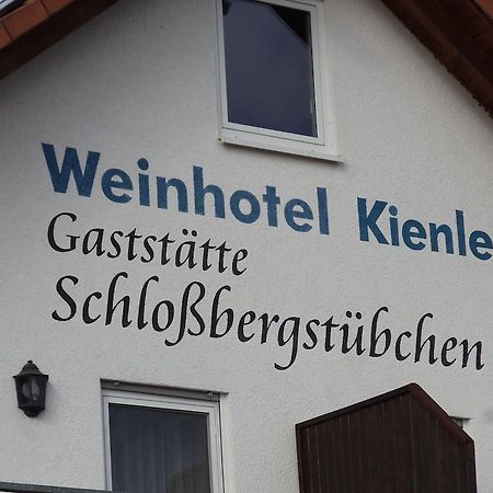 Weinhotel Kienle Burrweiler Exteriér fotografie